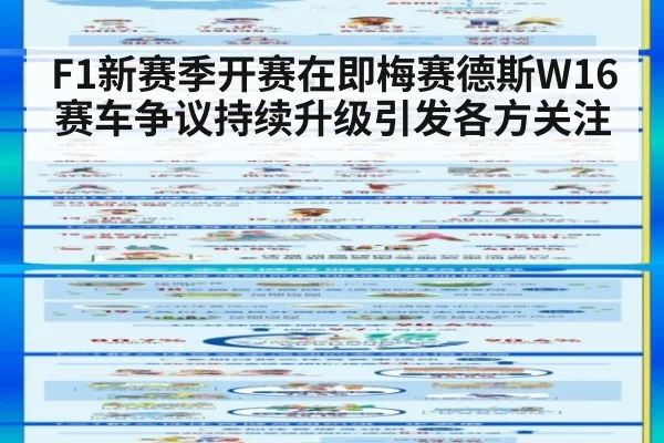 F1新赛季开赛在即梅赛德斯W16赛车争议持续升级引发各方关注