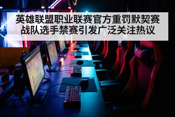 英雄联盟职业联赛官方重罚默契赛战队选手禁赛引发广泛关注热议